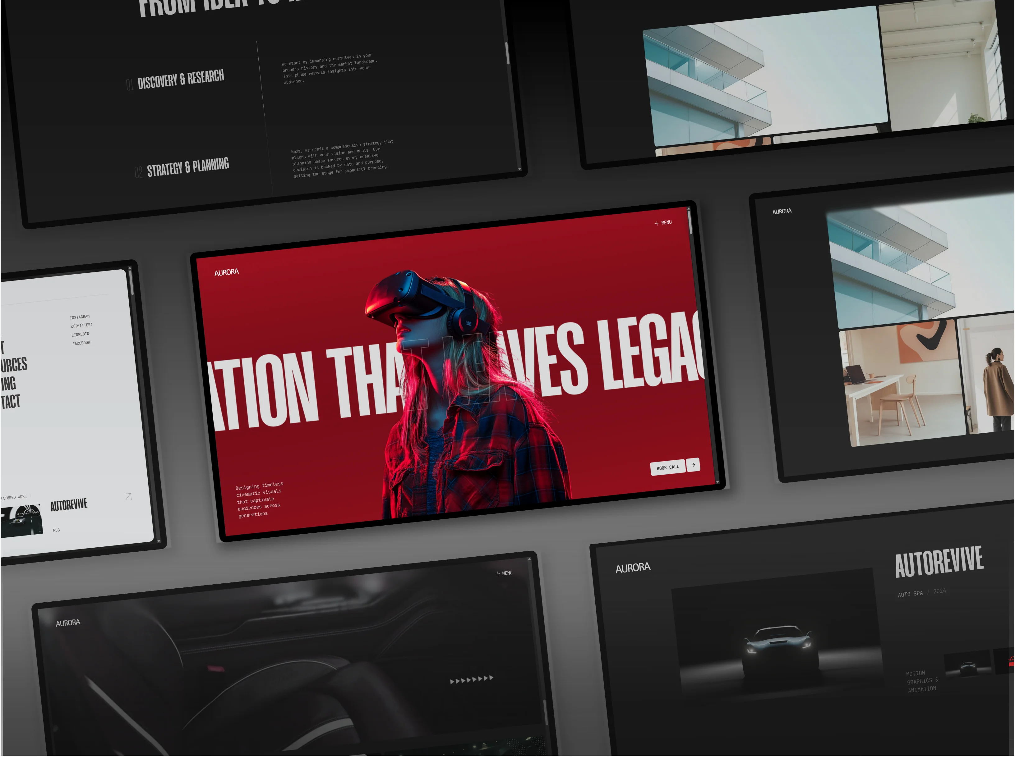 gadgets on a white table